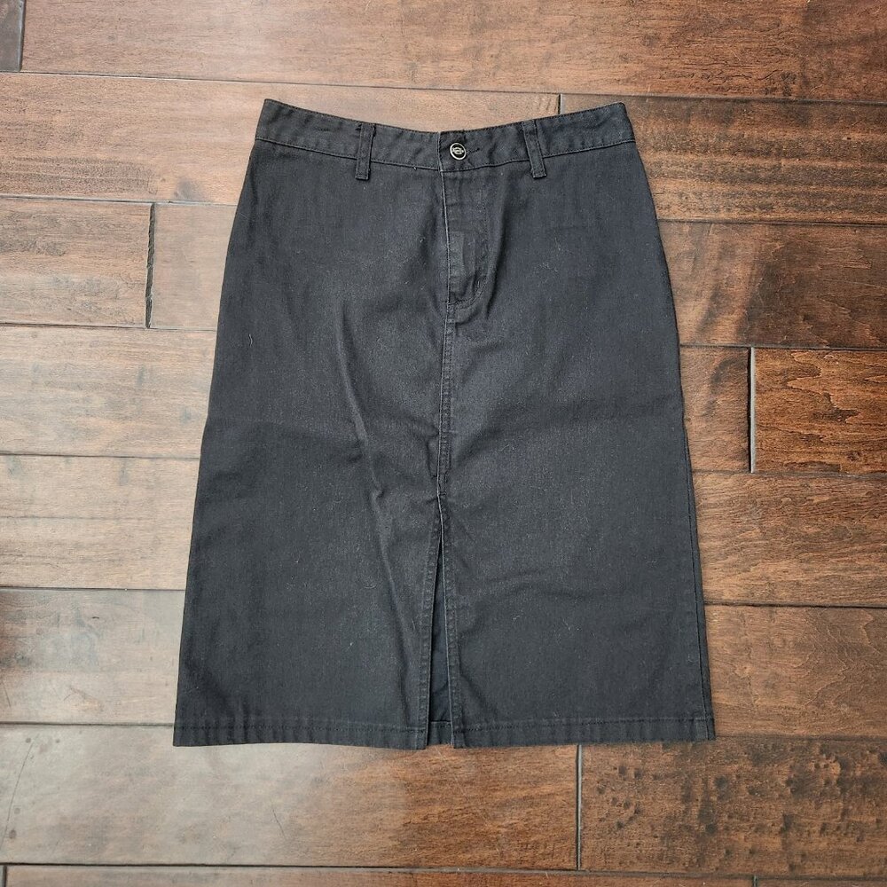 Dickies black pencil skirt